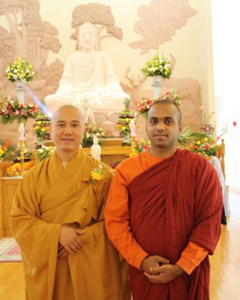 Bhante Rahula & Thay Phap Hoa
