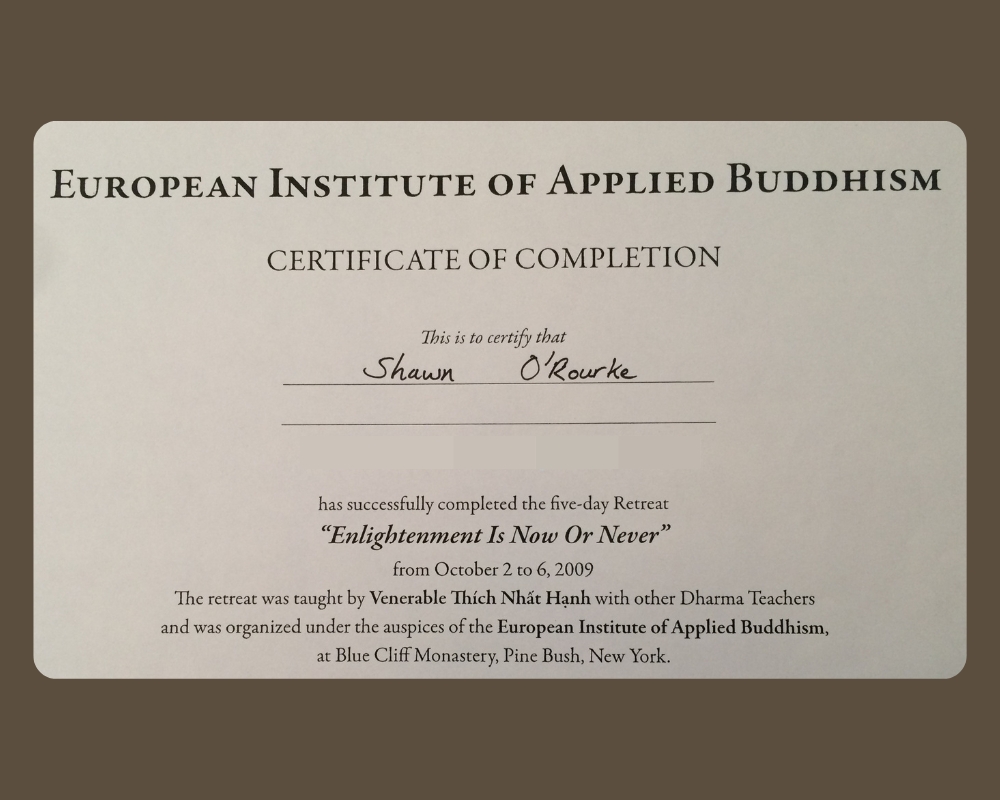 Thich Nhat Hanh Retreat No Date